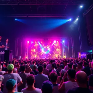 Crowd enjoying the Summer Smash Festival 2025