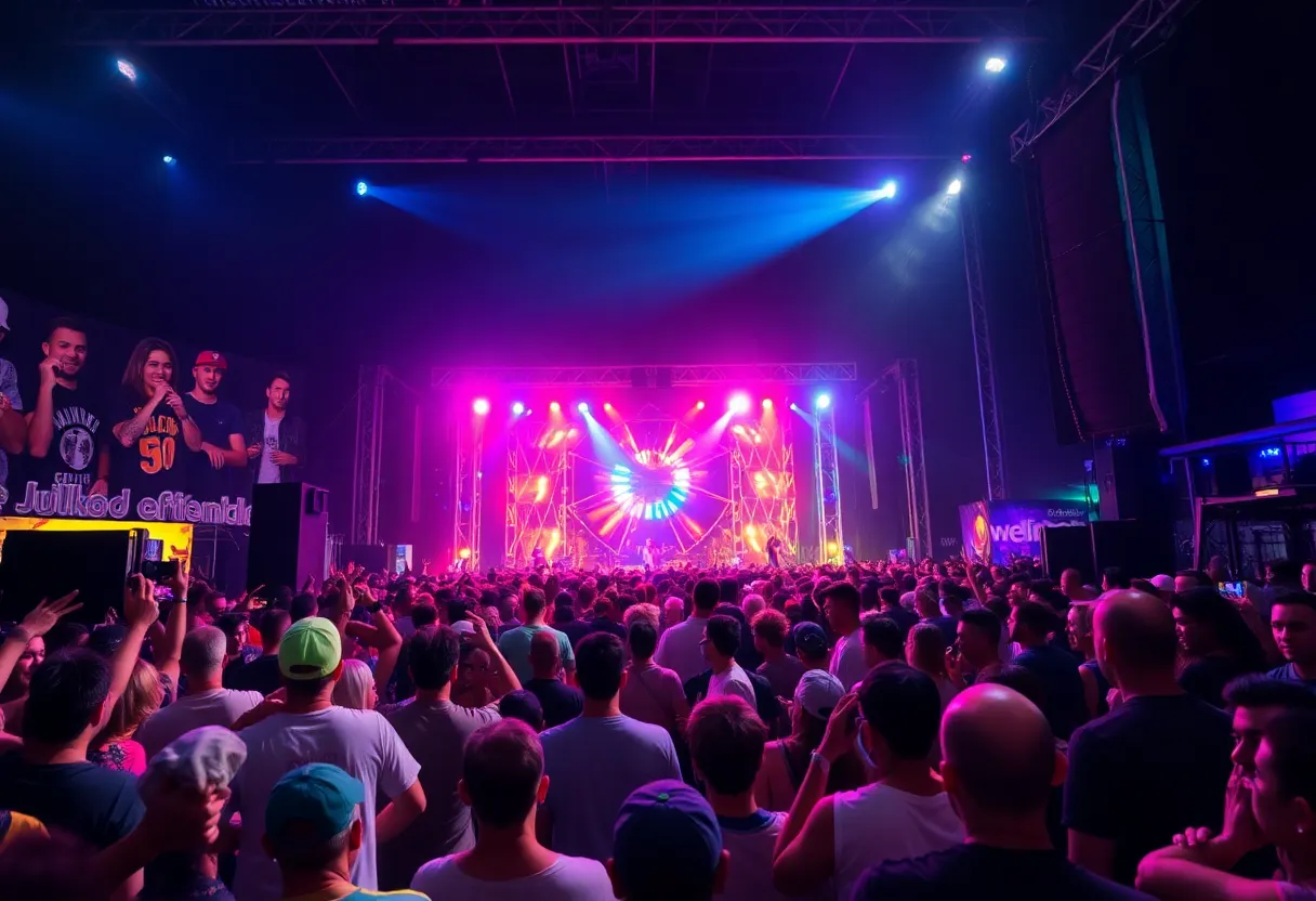 Crowd enjoying the Summer Smash Festival 2025