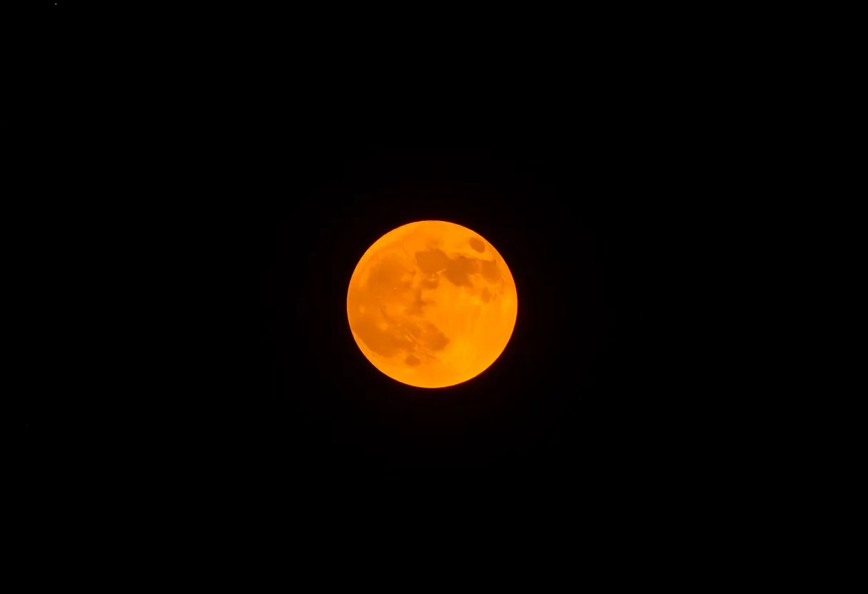 Total lunar eclipse visible over Atlanta on March 13, 2025