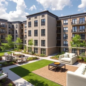 Housing units at the 729 Bonaventure Project in Atlanta