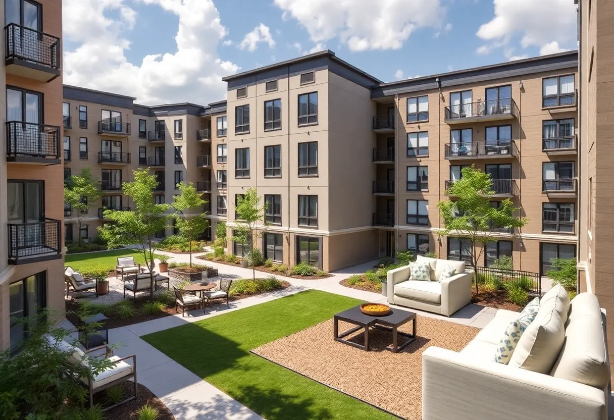 Housing units at the 729 Bonaventure Project in Atlanta