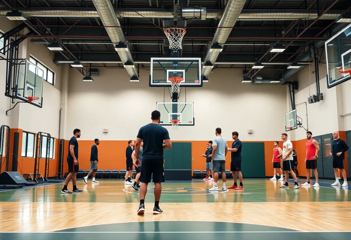 Training facility for Atlanta Dream focusing on player development