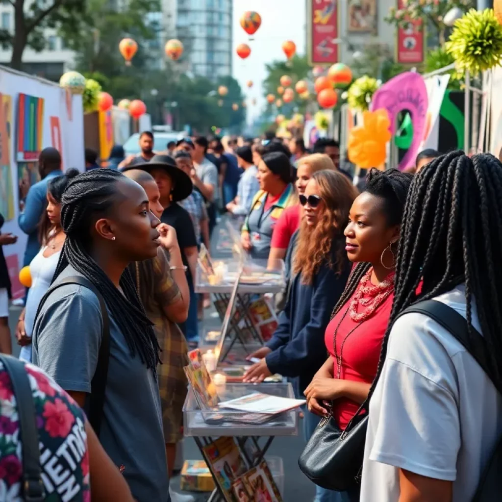 Vibrant community events in Atlanta showcasing art and culture