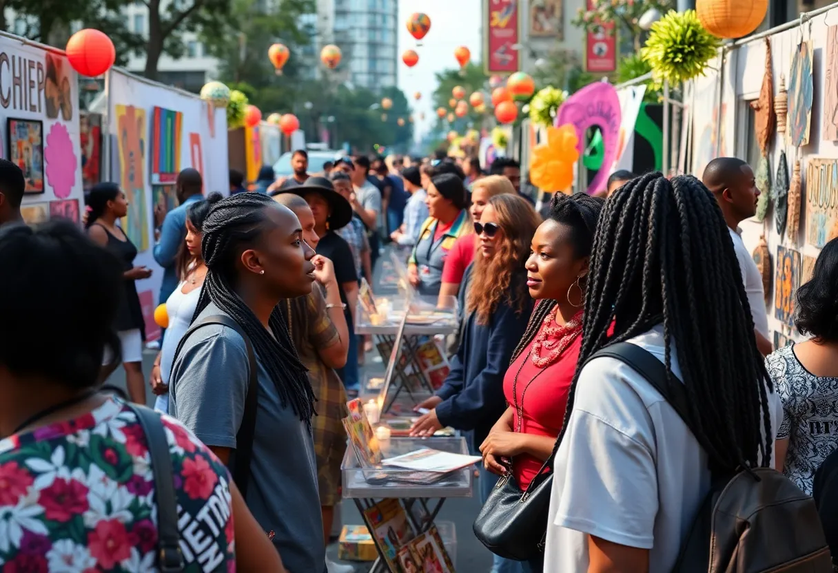 Vibrant community events in Atlanta showcasing art and culture