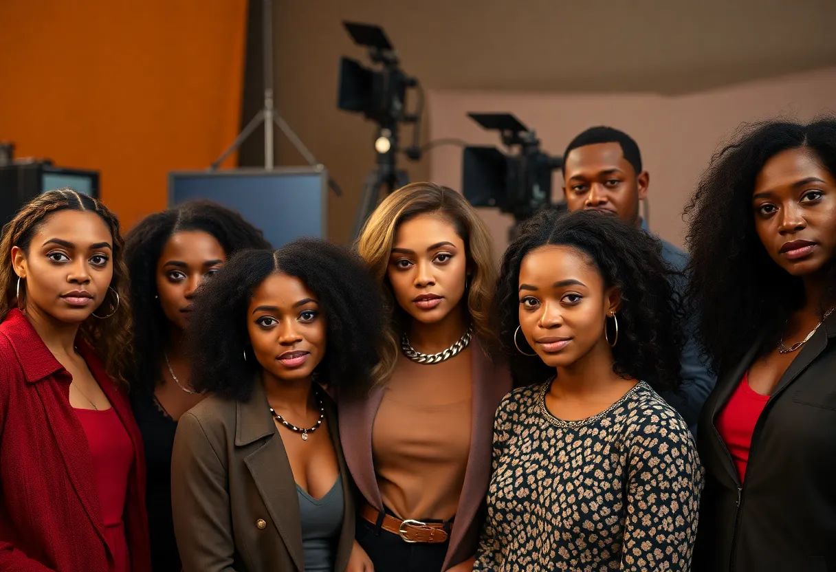 Actors participating in casting auditions in Atlanta