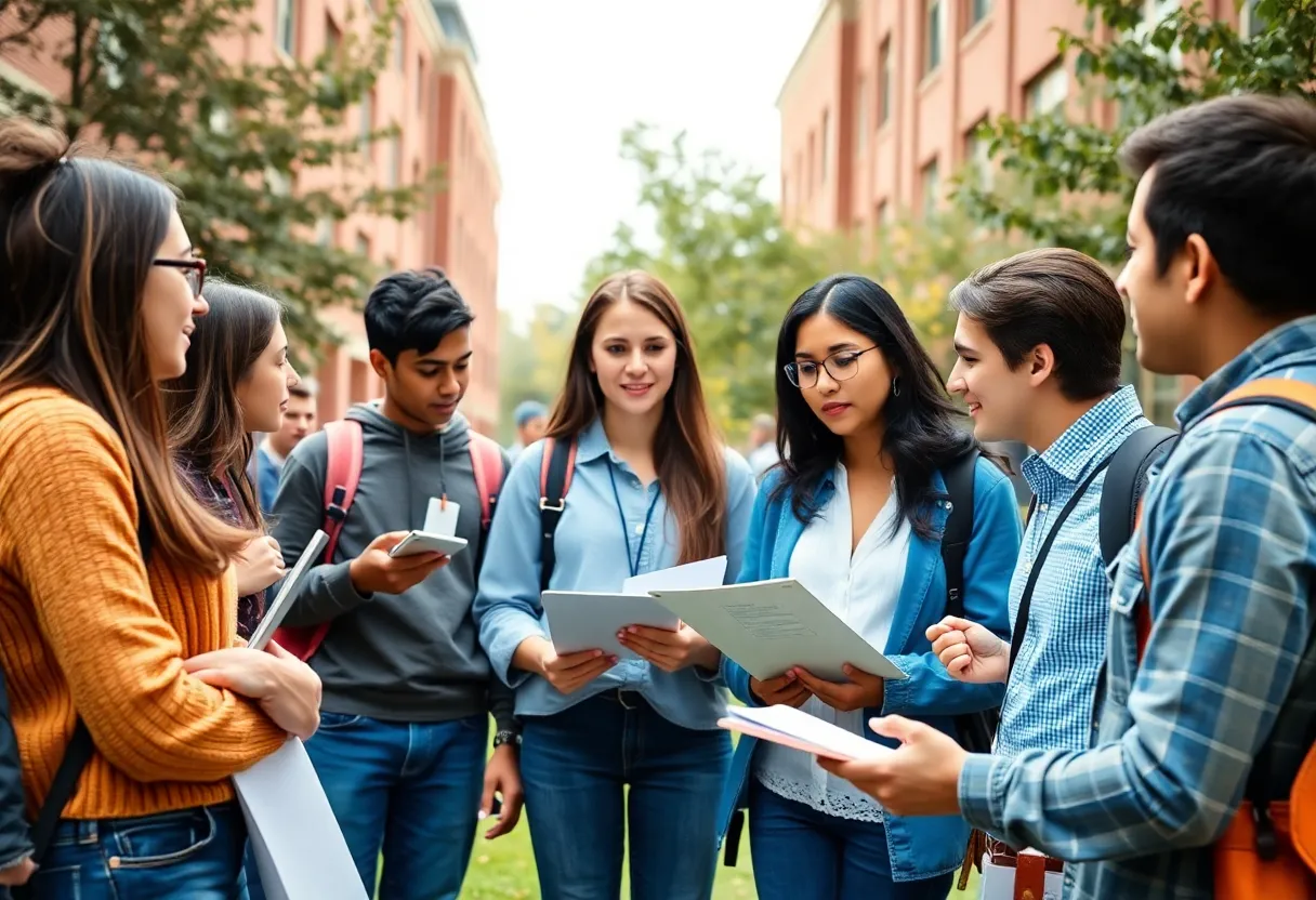 Students participating in public policy discussions at Georgia Tech