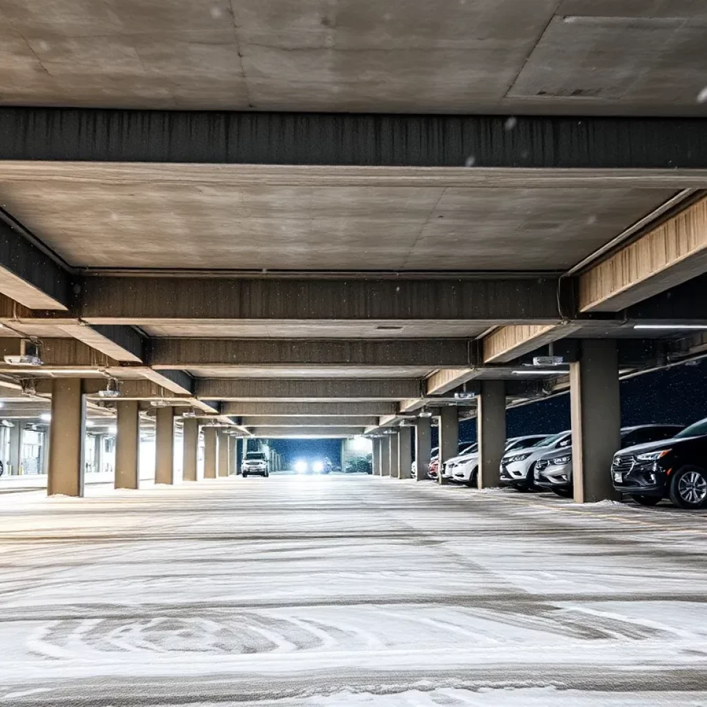 Durable parking garage built with DTFC in harsh environmental conditions