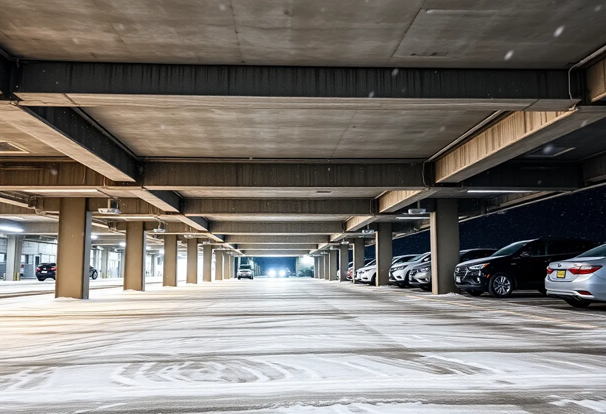 Durable parking garage built with DTFC in harsh environmental conditions