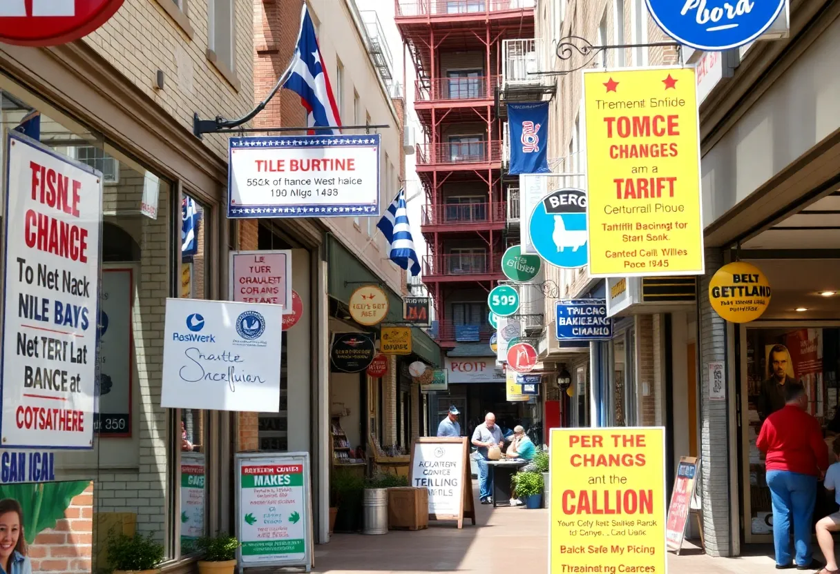 Local businesses in Georgia reacting to tariff pause announcement