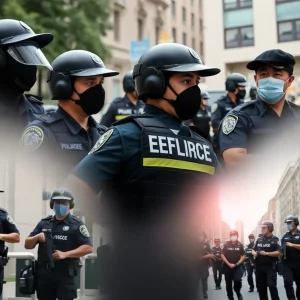 Law enforcement agents collaborating in immigration enforcement in Georgia