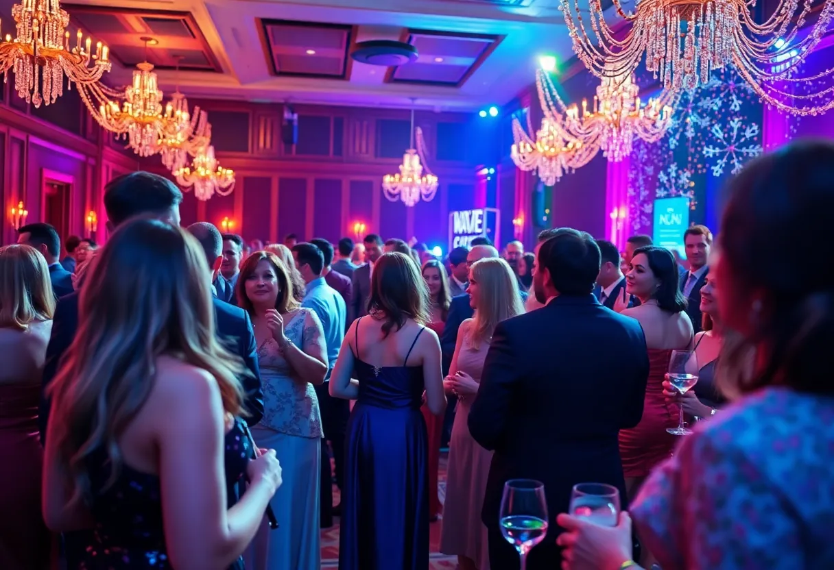 Celebrants enjoying the 2025 Gratitude Gala at Georgia Southern University