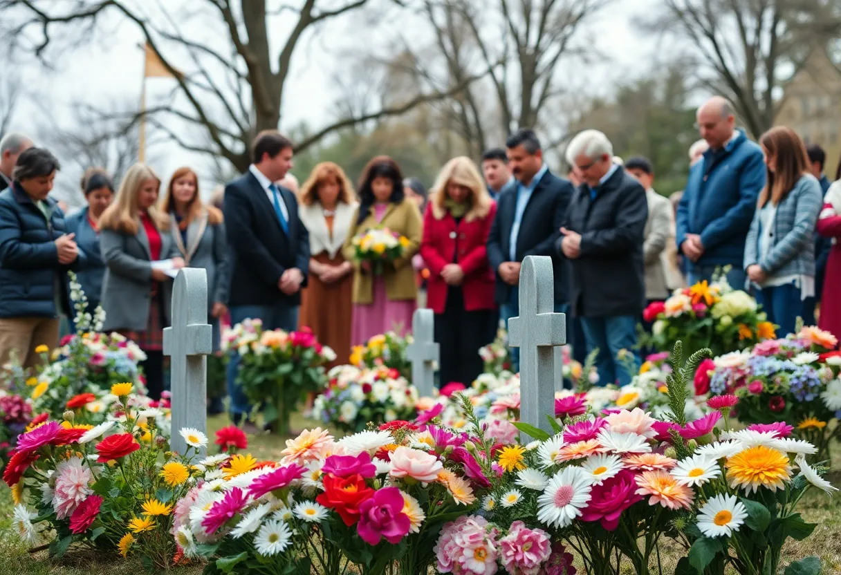 Graveside service in memory of Barbara Lynn Melkin