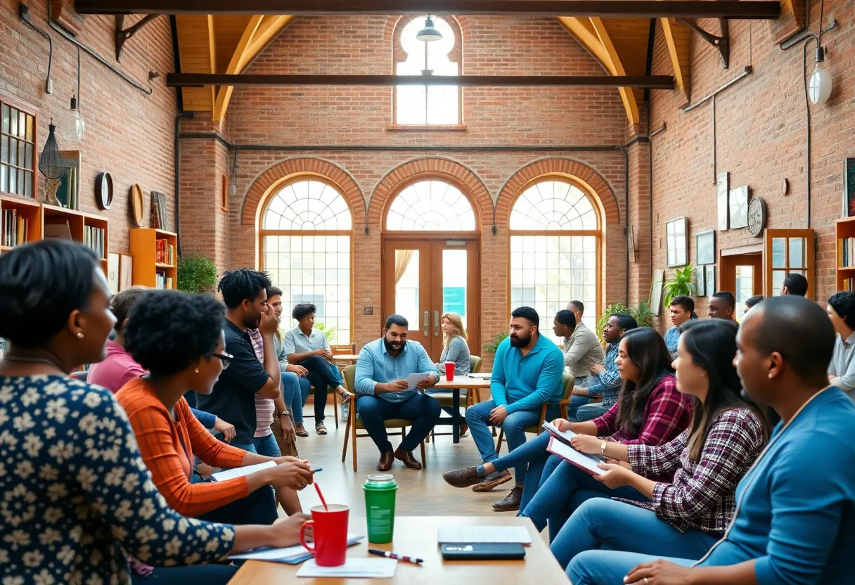 Community center supporting Black entrepreneurs in Atlanta