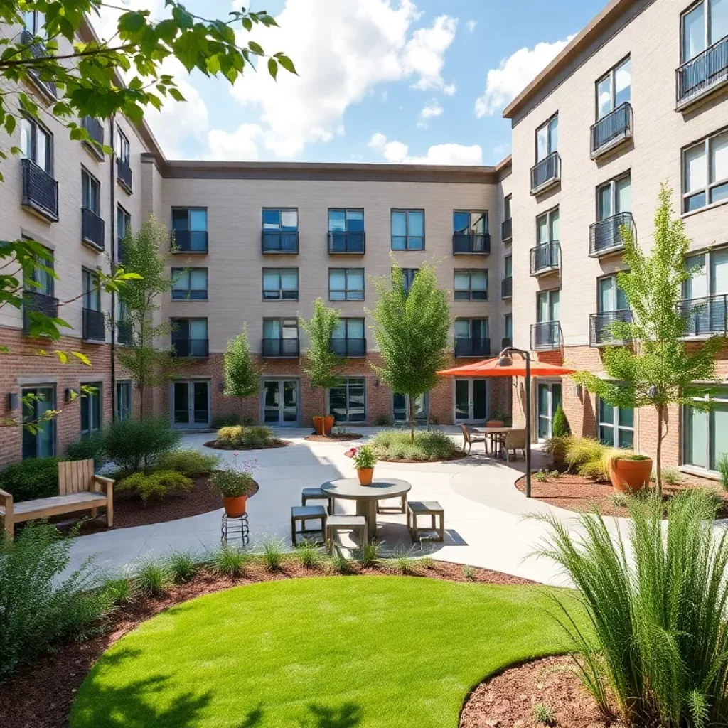 Affordable housing complex in Atlanta designed for individuals living with HIV/AIDS
