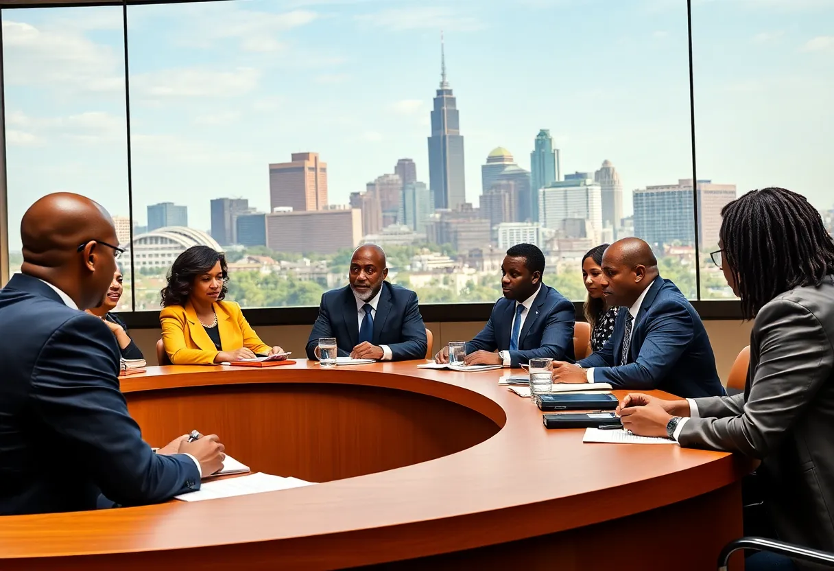 Atlanta City Council members discussing police pursuit reforms