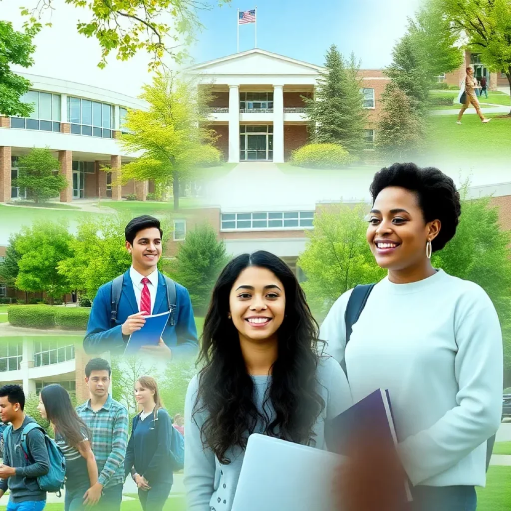 Students at various private high schools in Atlanta participating in different activities.