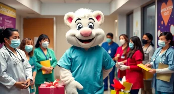 Atlanta Celebrates Nurse Appreciation Week with Freddie Falcon