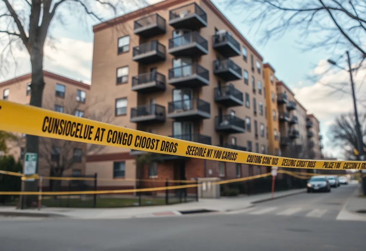 Police presence at crime scene near Georgia Tech