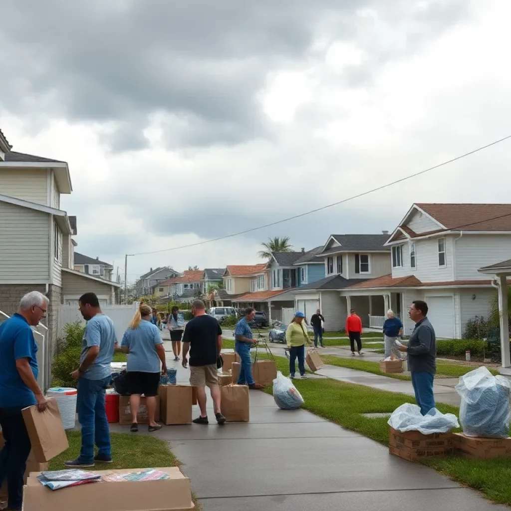 Residents preparing for hurricane season by securing homes and checking supplies