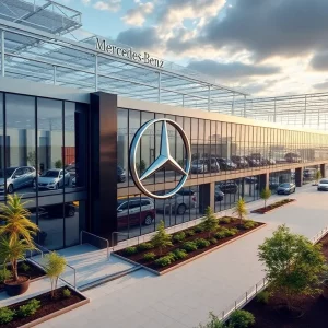 Mercedes-Benz state-of-the-art research facility in Georgia