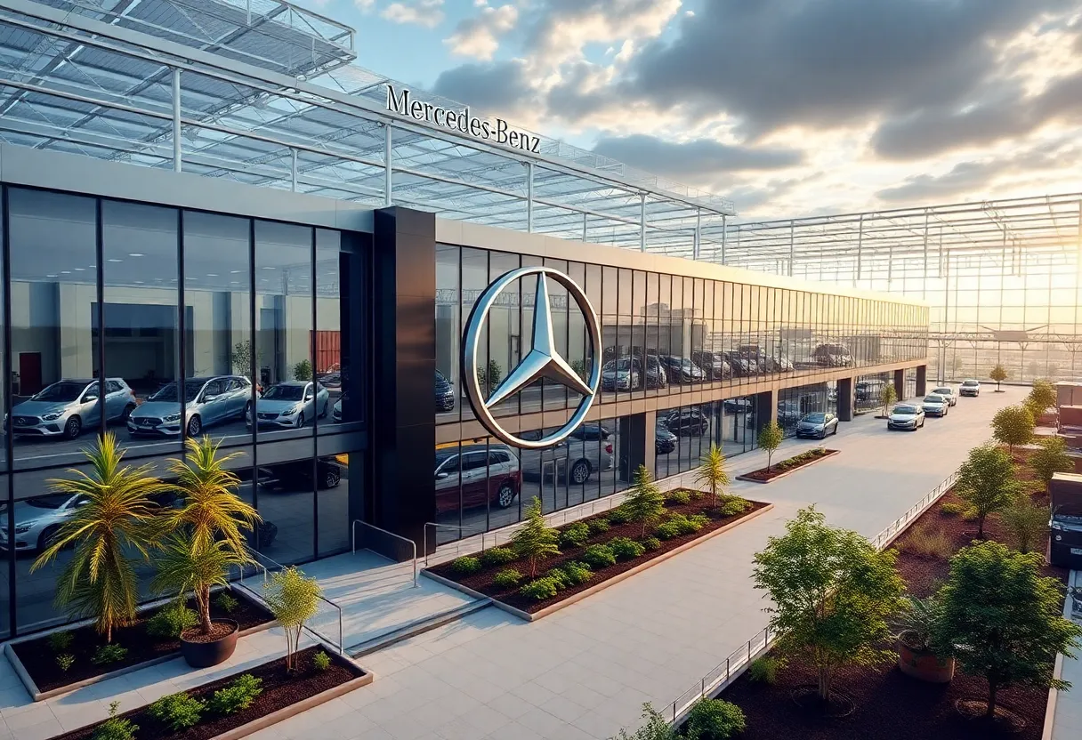 Mercedes-Benz state-of-the-art research facility in Georgia
