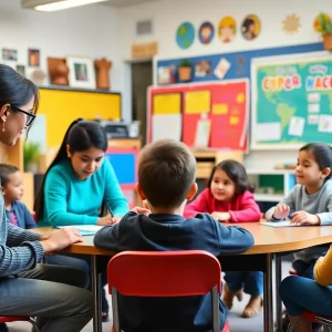 Students engaged in learning at The Paideia School