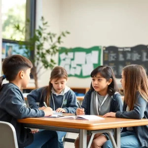 A peaceful image depicting a progressive learning environment at The Paideia School.