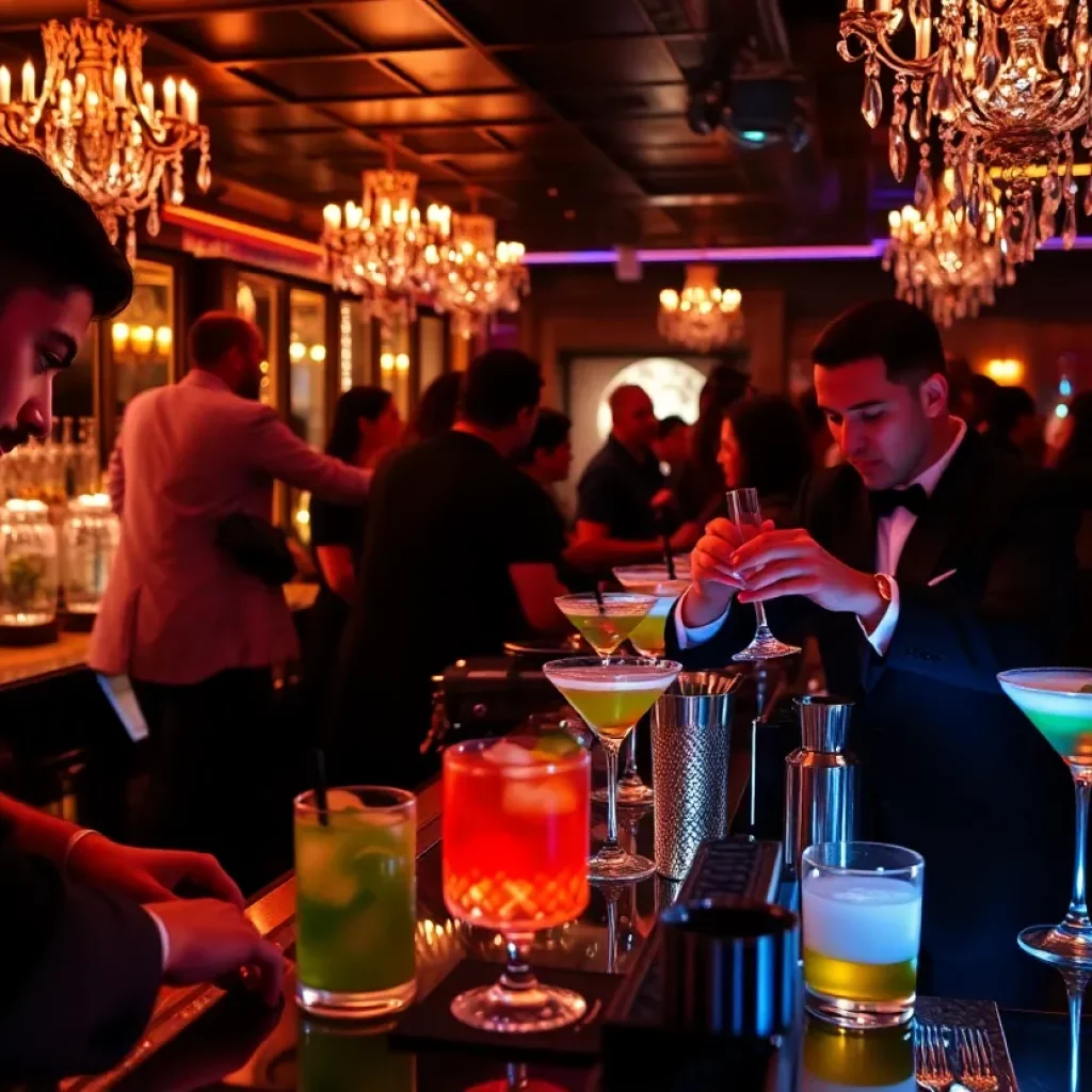 Bartenders showcasing creativity at the U.S. Bartender of the Year Finals in Atlanta
