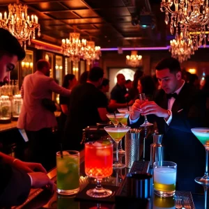 Bartenders showcasing creativity at the U.S. Bartender of the Year Finals in Atlanta