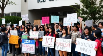 Protesters in Atlanta Demand End to ICE Raids