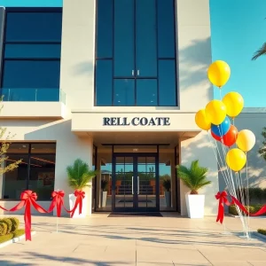 Grand opening of Berkshire Hathaway's luxury real estate office in Atlanta.