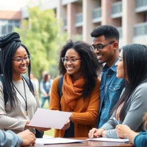 Students participating in career readiness workshops at Georgia State University