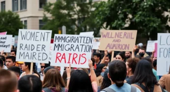 Nationwide Protests Erupt Against Immigration Raids