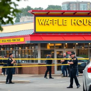 Police investigating a shooting at Waffle House in Atlanta