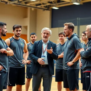 Coaching staff of the Atlanta Dream basketball team
