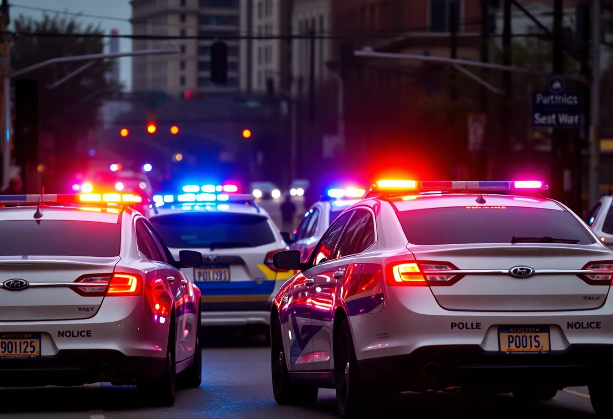 Police response to an active shooter incident in Atlanta