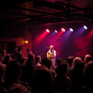 Audience enjoying the American Aquarium concert at Terminal West
