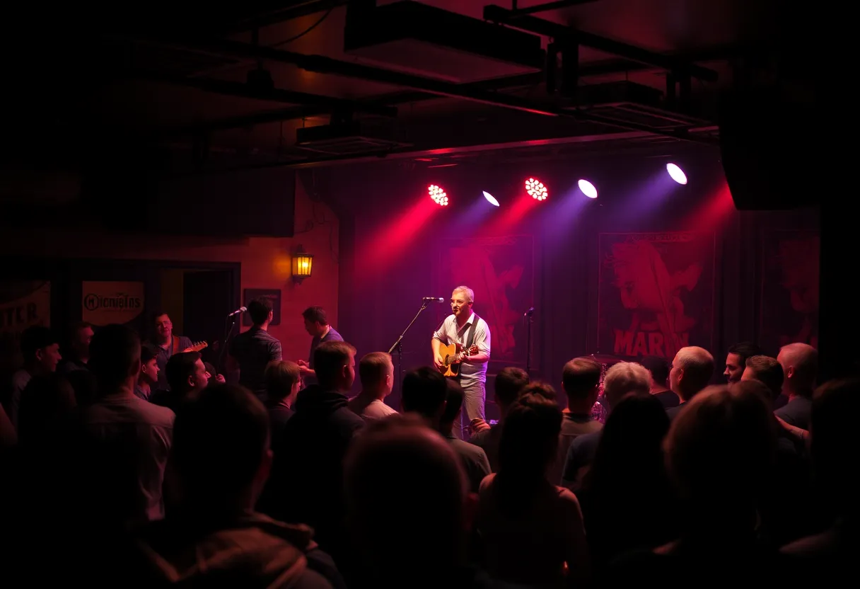 Audience enjoying the American Aquarium concert at Terminal West