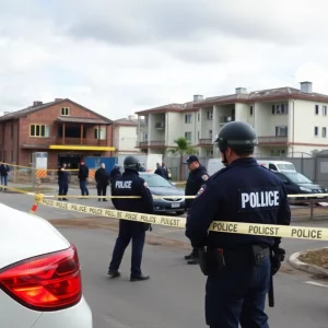 Police activity at the CDC following a shooting incident.