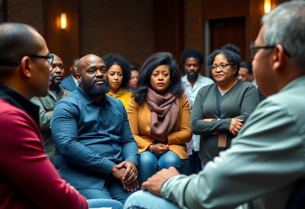 Town hall meeting in Atlanta addressing gun violence and community issues