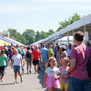 Families enjoying budget-friendly events in Brookhaven, September