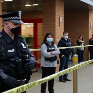 Security measures at CDC following the shooting incident.