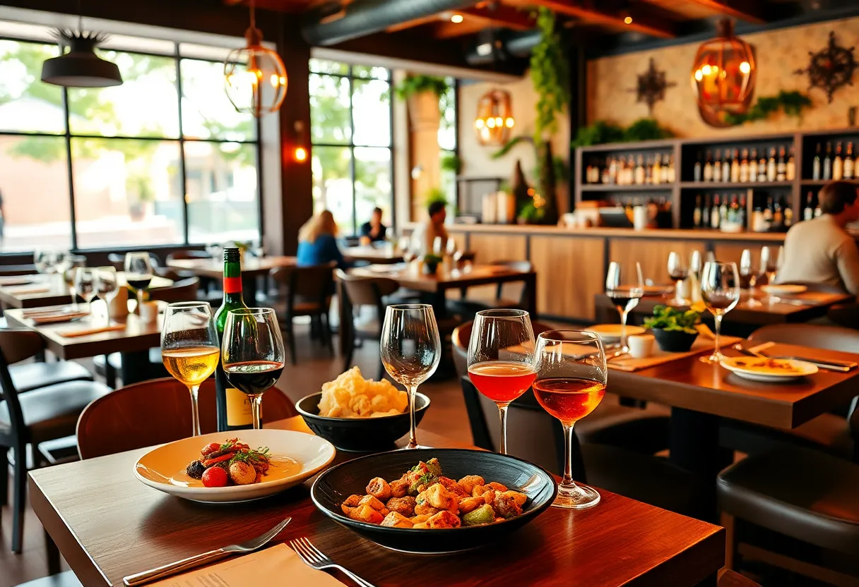 Wine and beer pairing event at Tio Lucho's Atlanta