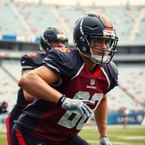 Jordan Fuller practicing with Atlanta Falcons