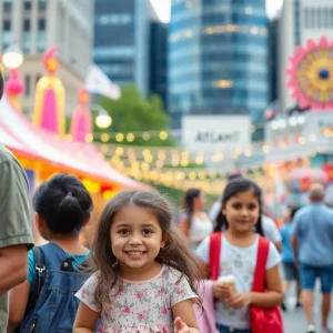 Families participating in Kids Free September event in Atlanta