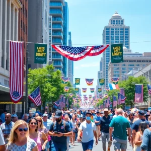 Atlanta during Labor Day weekend with diverse events and celebrations.