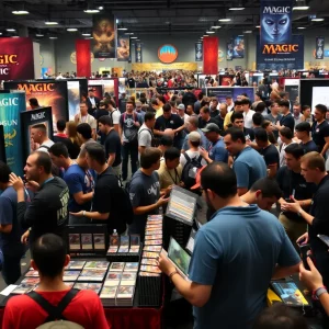 Magic: The Gathering fans at a convention in Atlanta