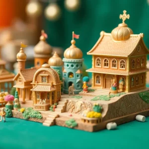 A collection of beautifully crafted miniature art pieces