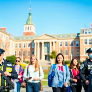 Campus police monitoring during false active shooter report