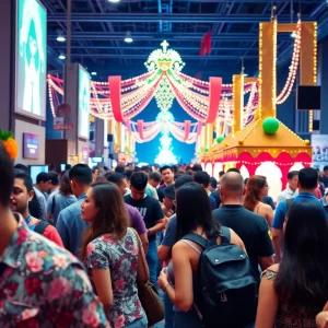 RenderATL conference event showcasing networking among tech enthusiasts